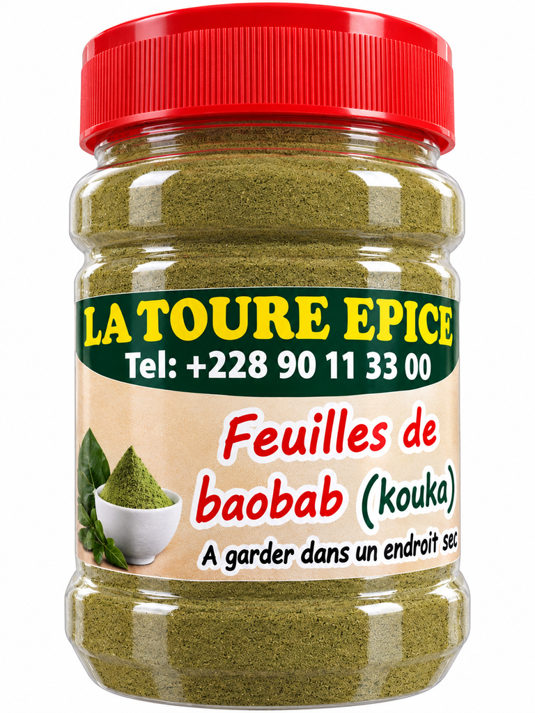 Poudre de feuille de baobab de 4000 F