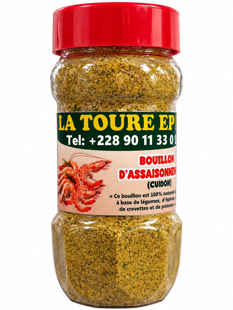 Bouillon d'assaisonnement naturel de 2000 F