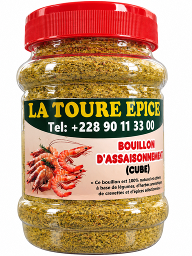 Bouillon d'assaisonnement naturel de 6000 F