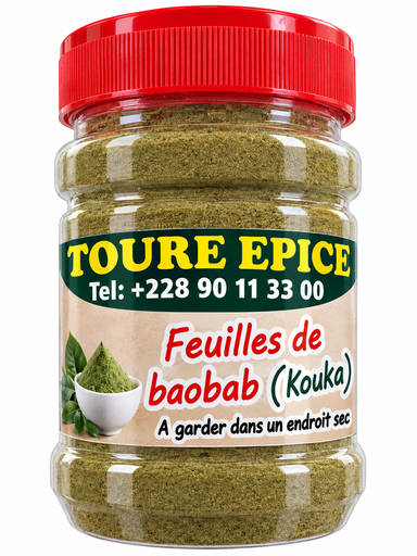Poudre de feuille de baobab de 3000 F