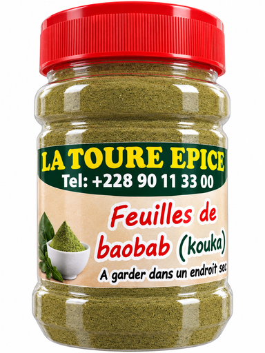 Poudre de feuille de baobab de 4000 F